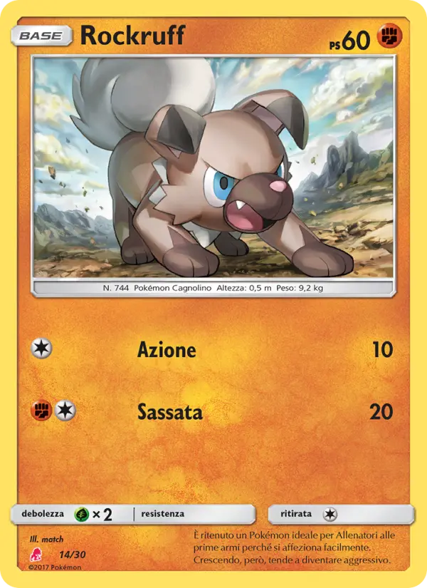 Sole e Luna trainer Kit (Lycanroc)