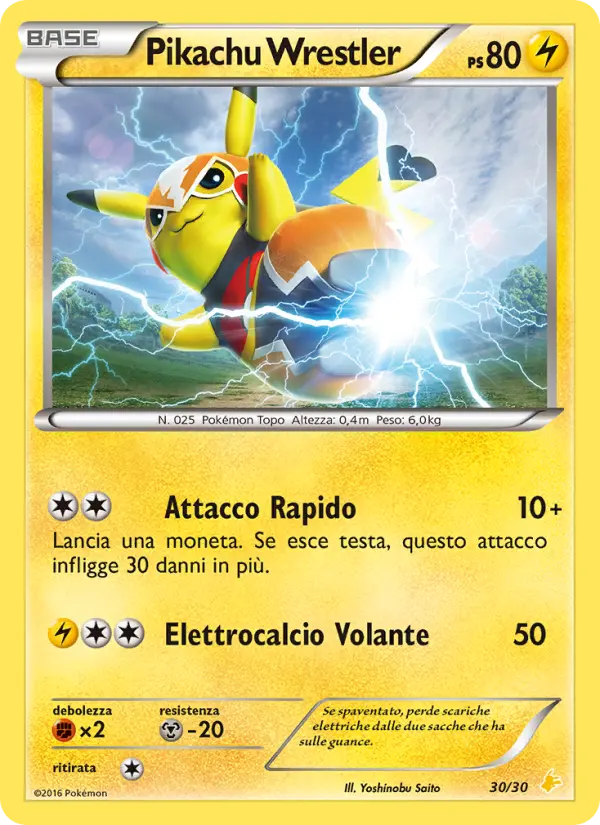 XY trainer Kit (Pikachu Libre)